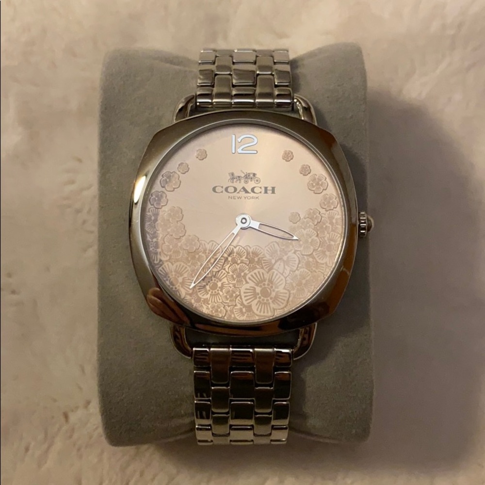 Coach Silver Metal Watch